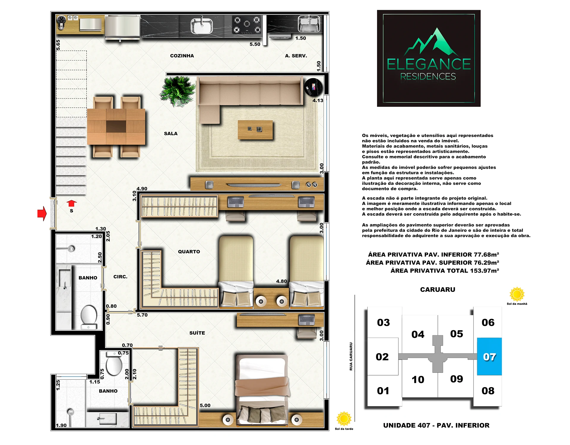 Planta do empreendimento
