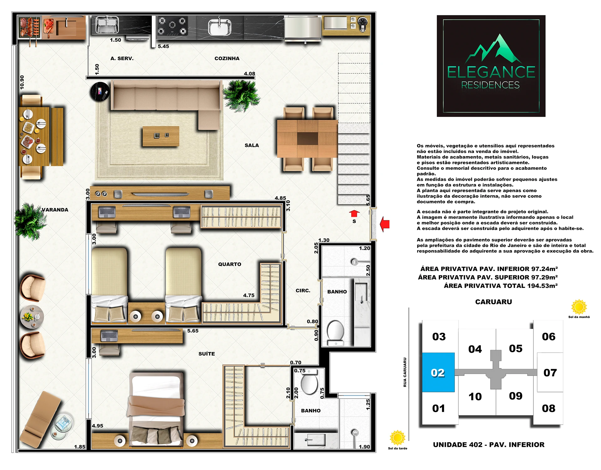 Planta do empreendimento