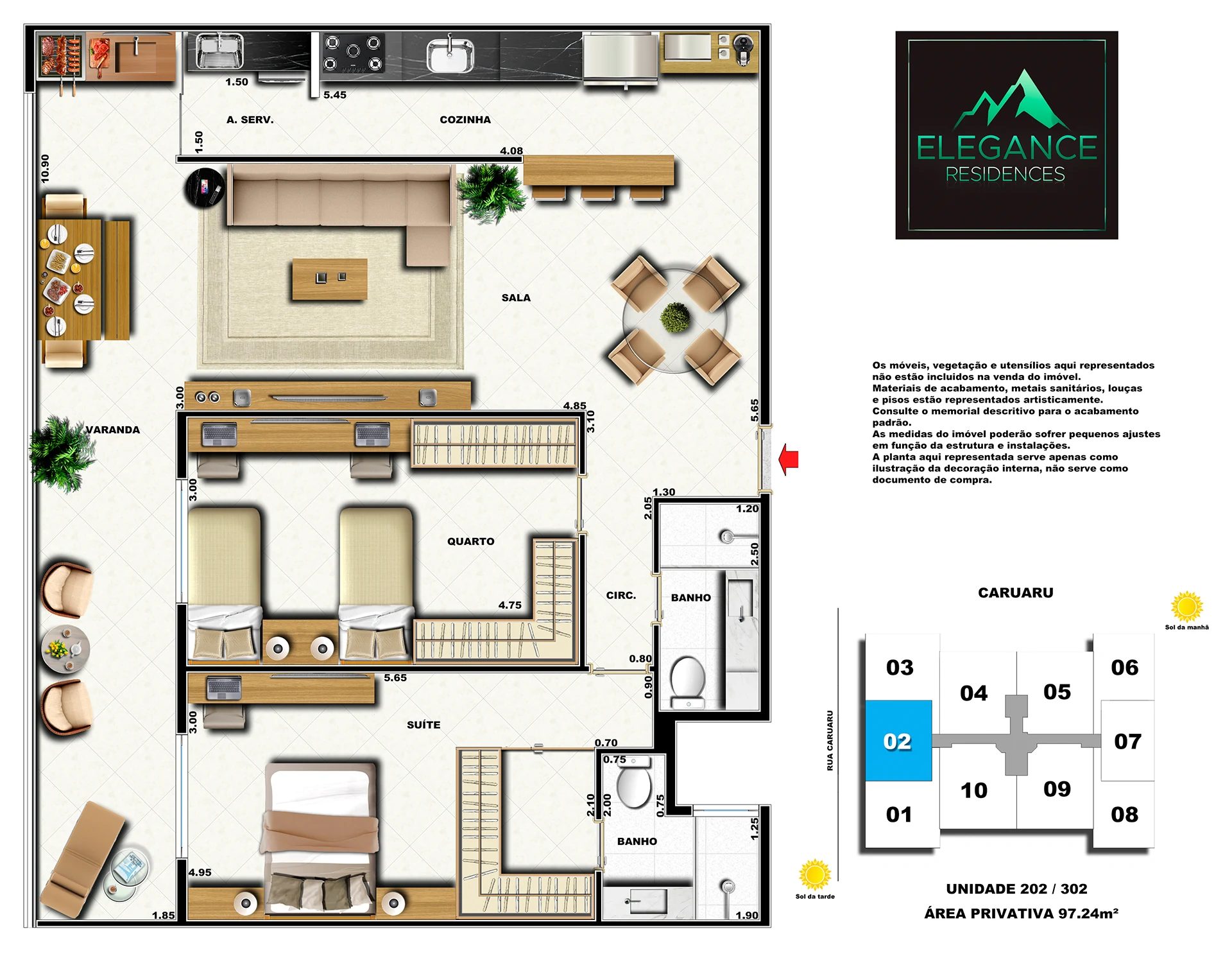 Planta do empreendimento