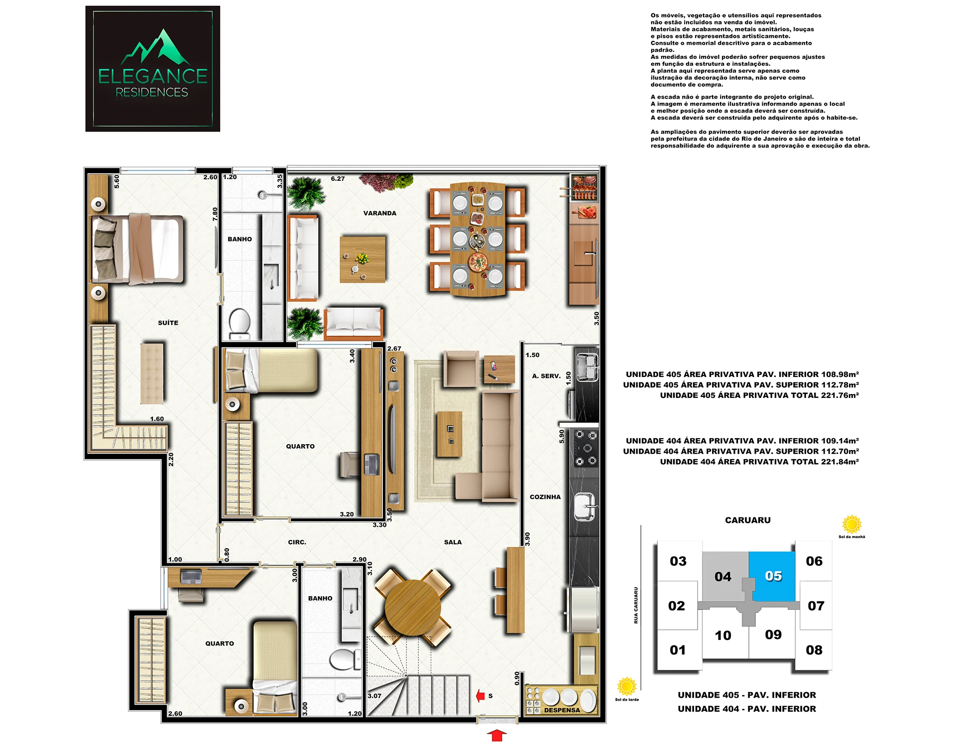 Planta do empreendimento