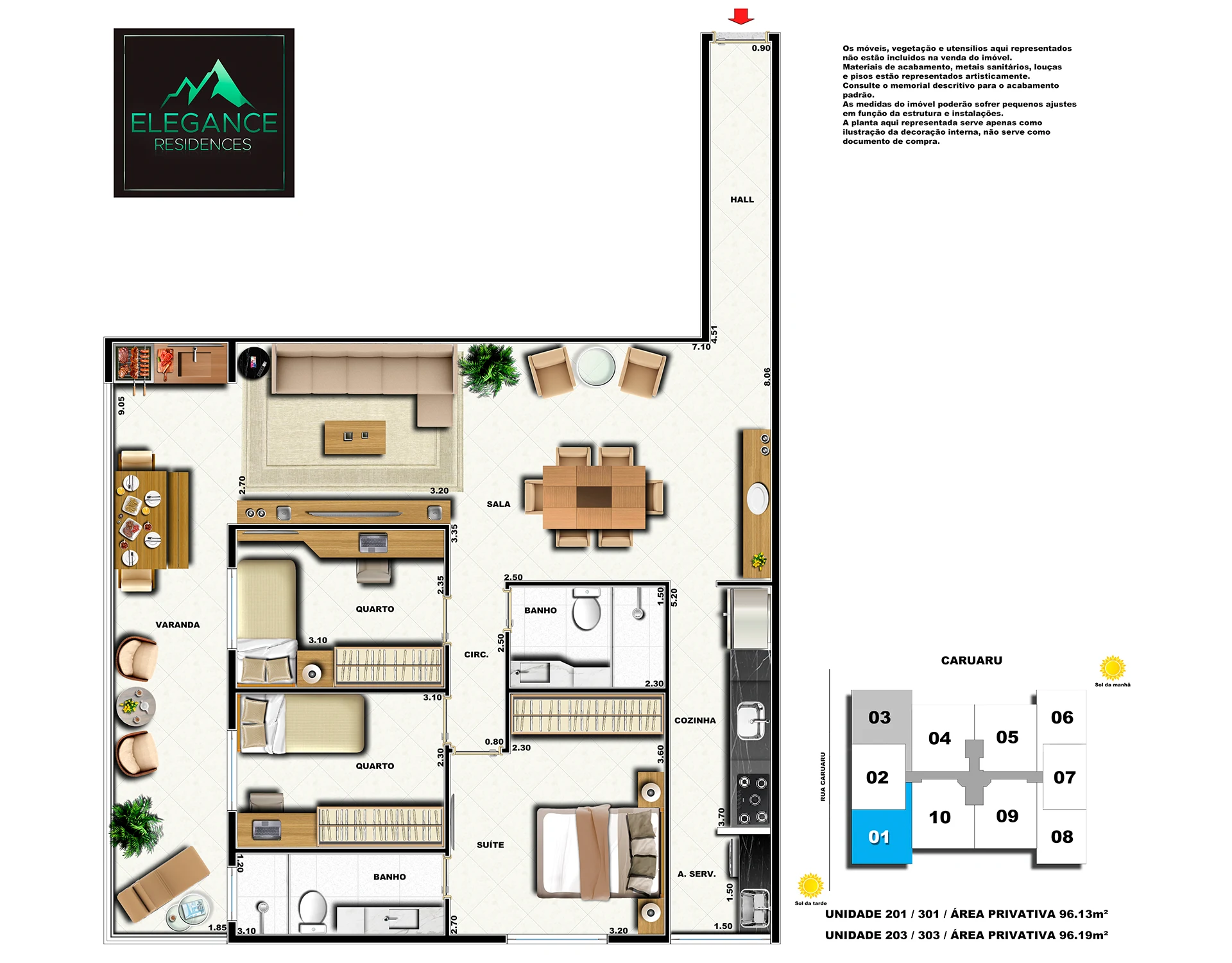 Planta do empreendimento