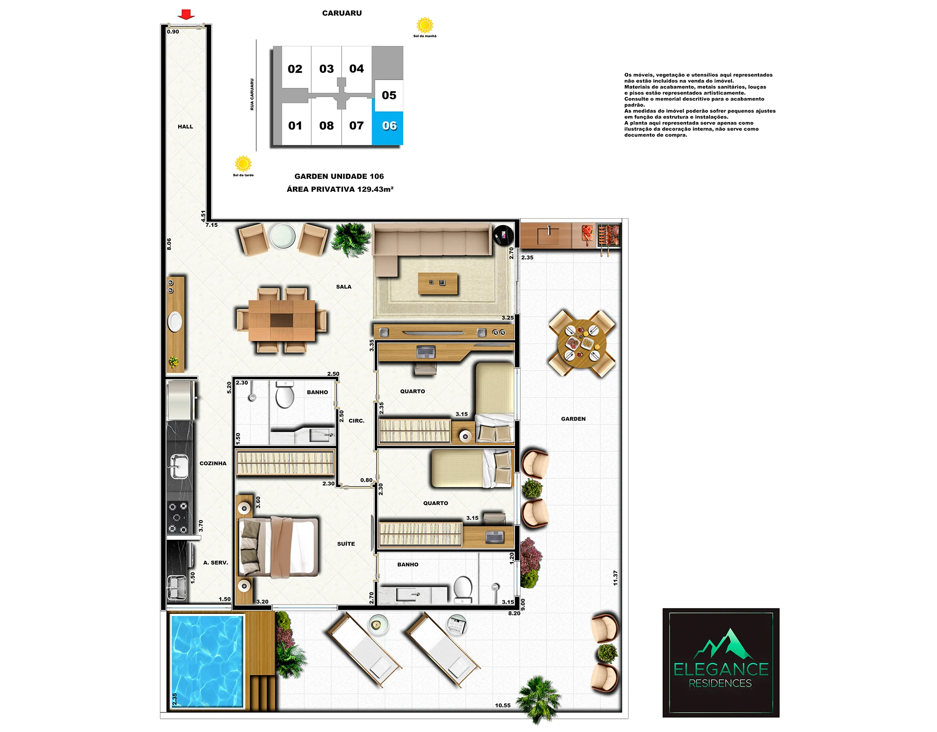 Planta do empreendimento