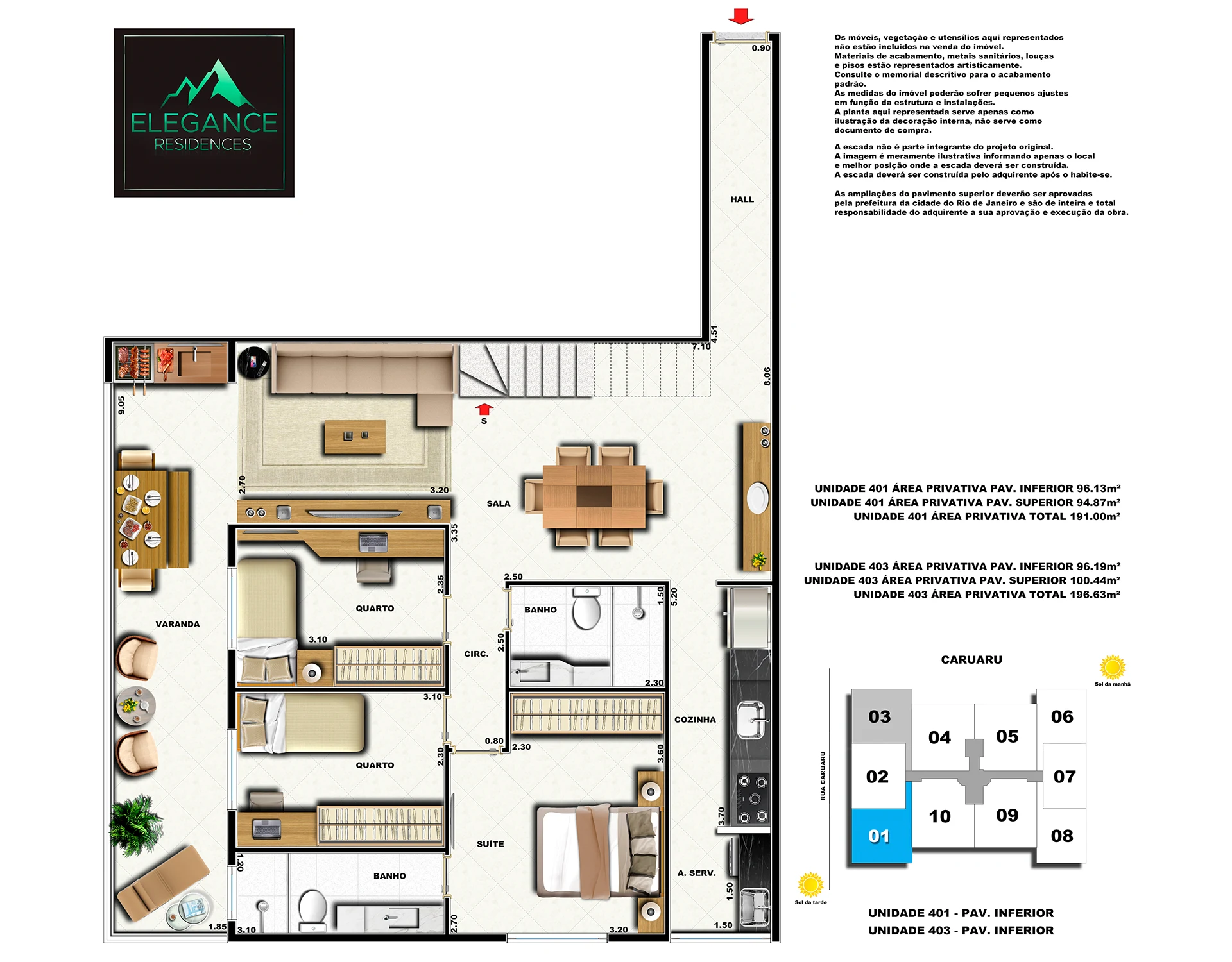 Planta do empreendimento