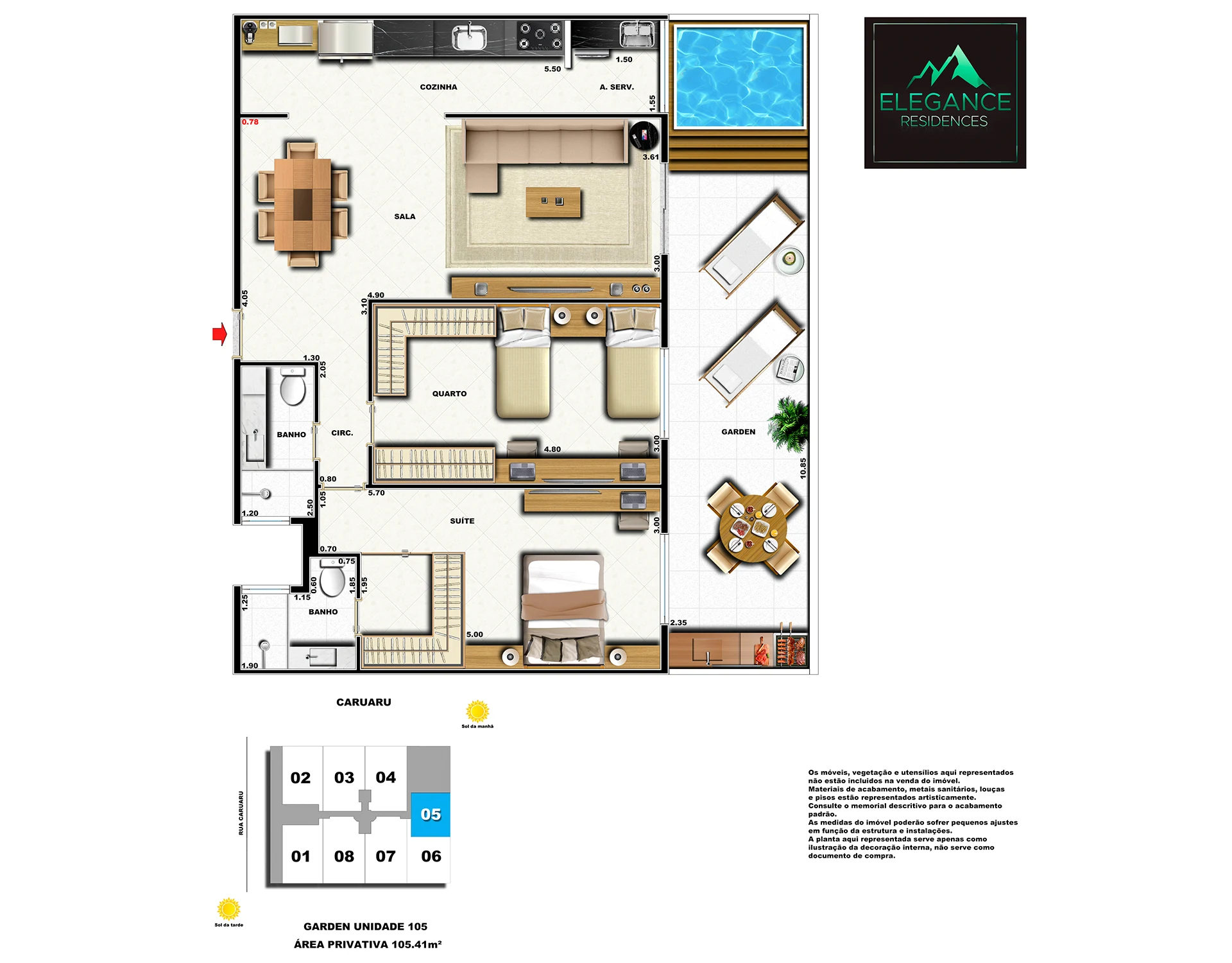 Planta do empreendimento