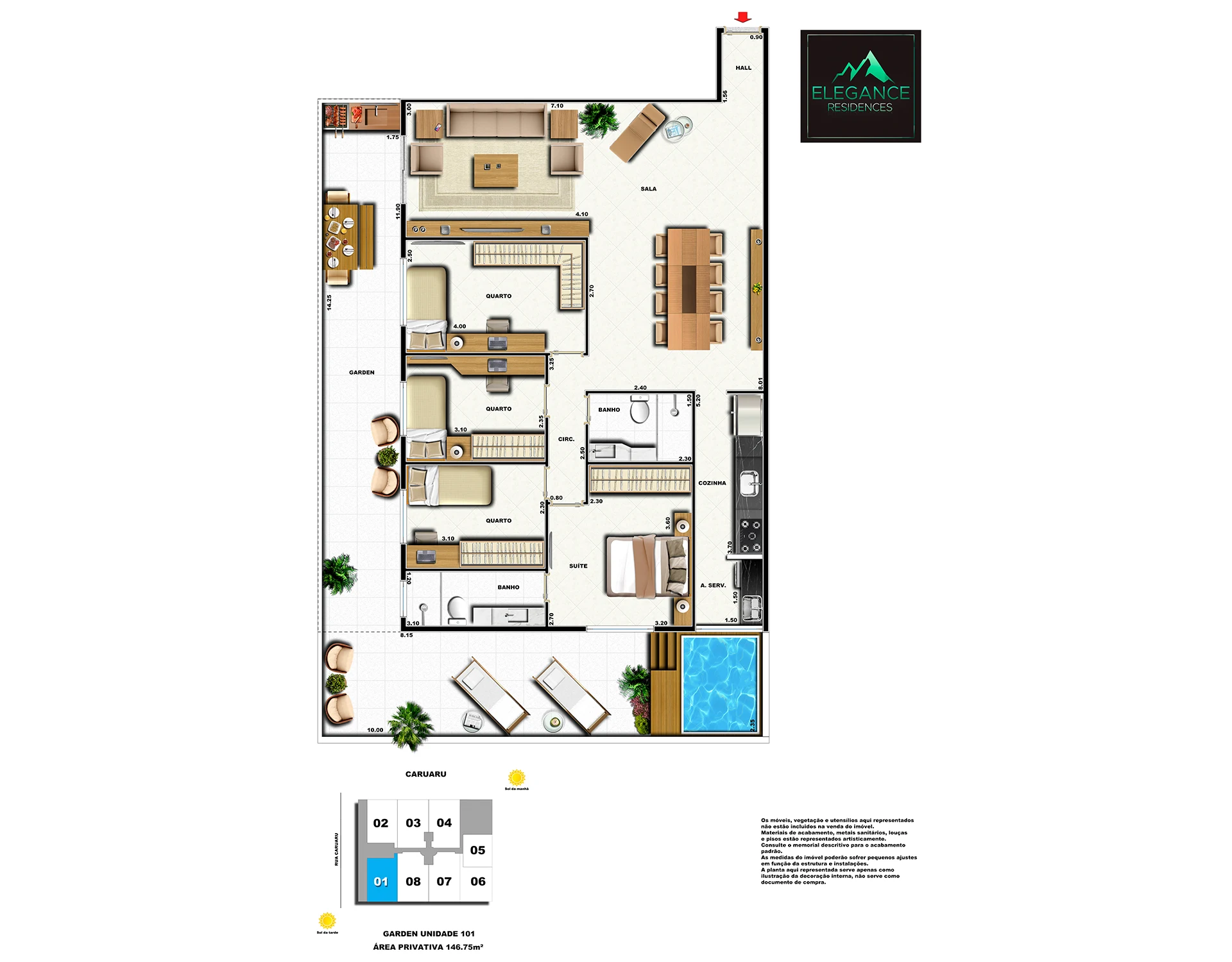 Planta do empreendimento