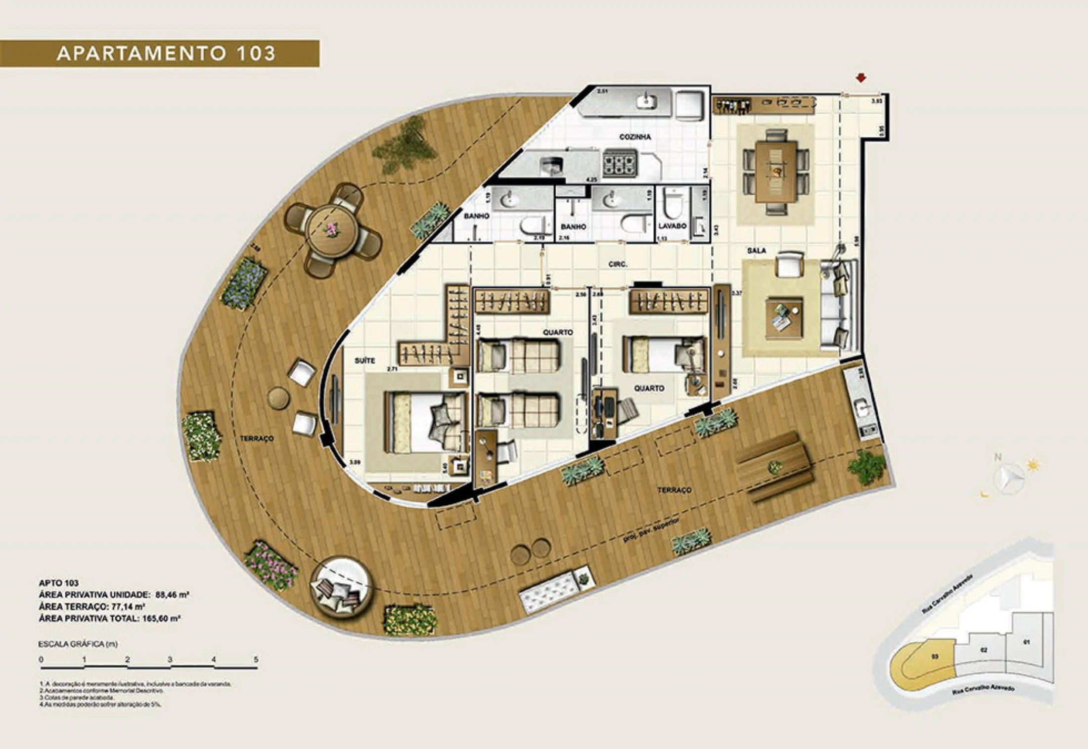 Planta do empreendimento