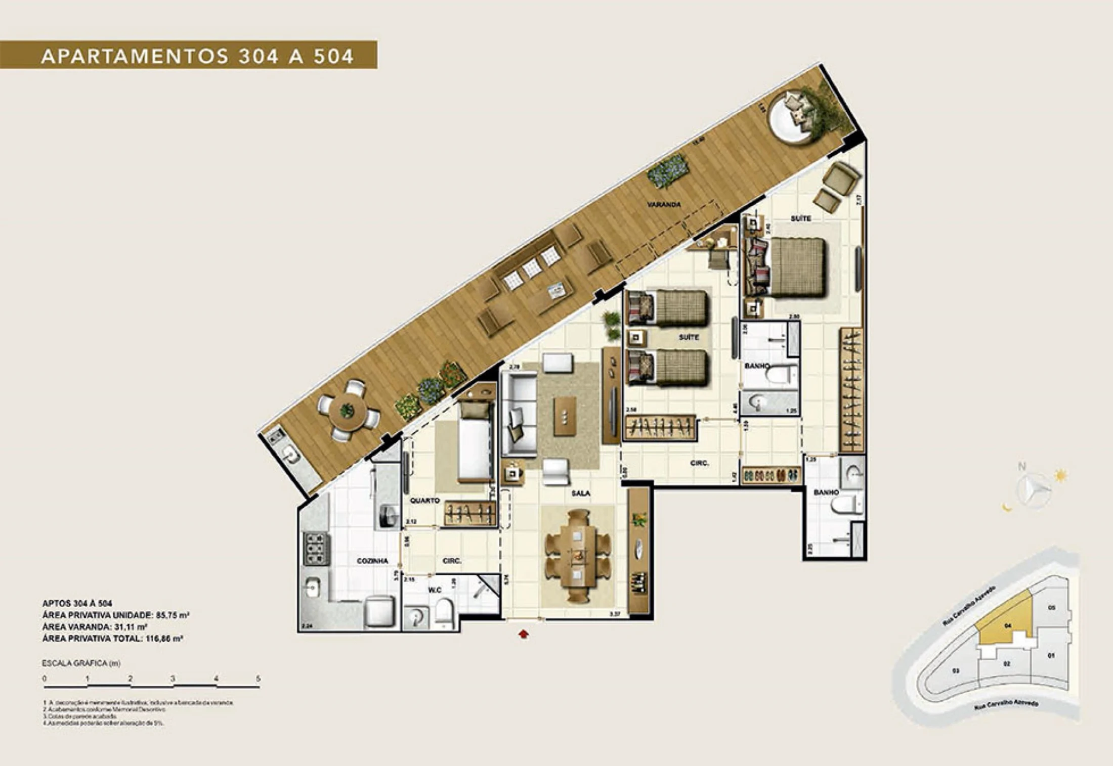 Planta do empreendimento