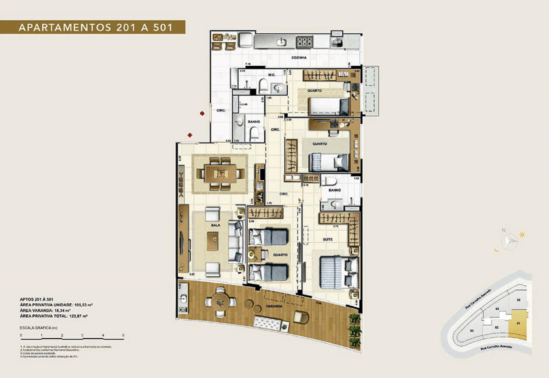 Planta do empreendimento