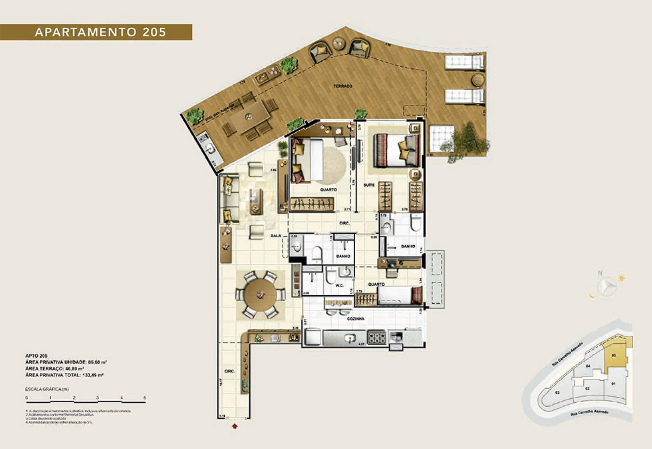 Planta do empreendimento