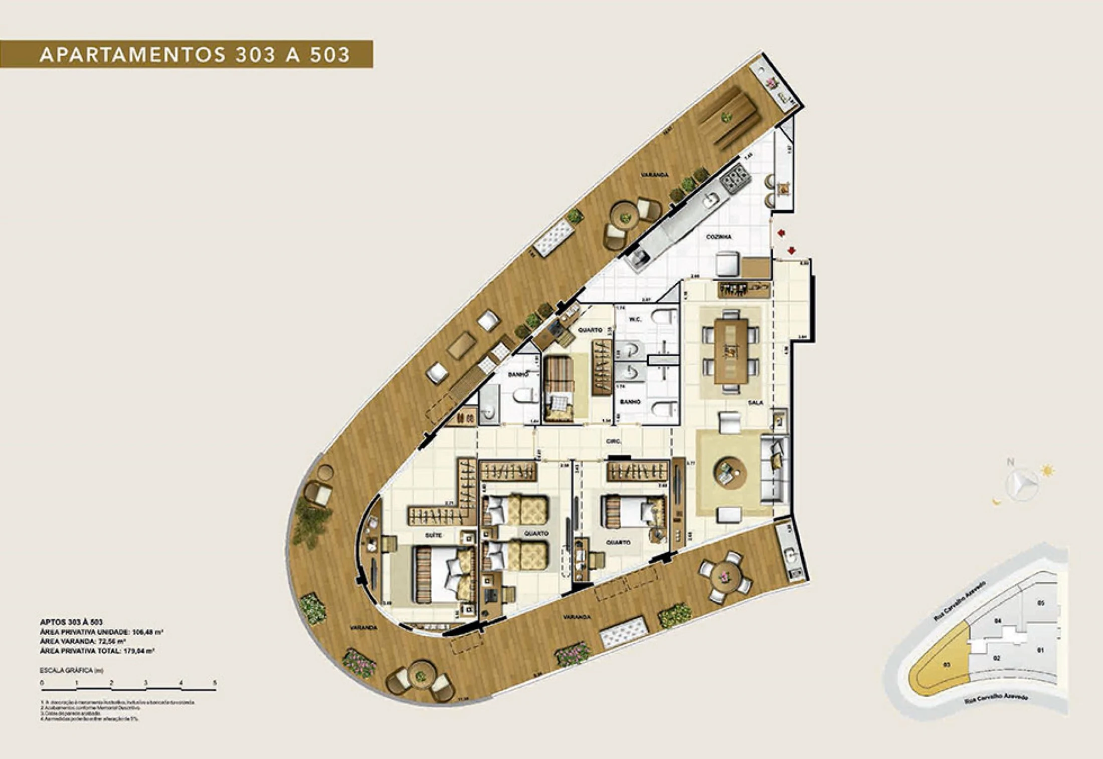 Planta do empreendimento