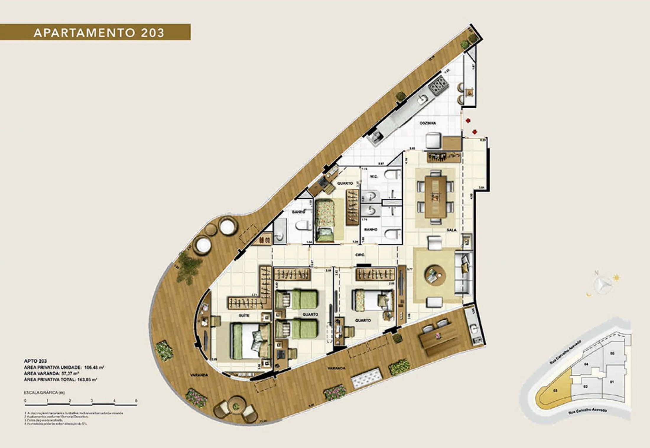 Planta do empreendimento