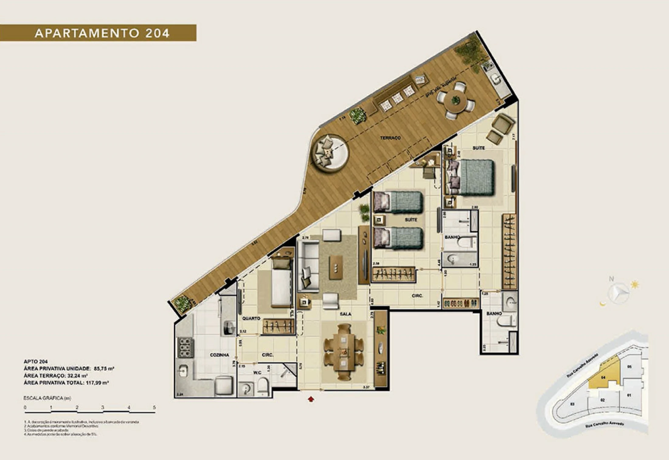 Planta do empreendimento