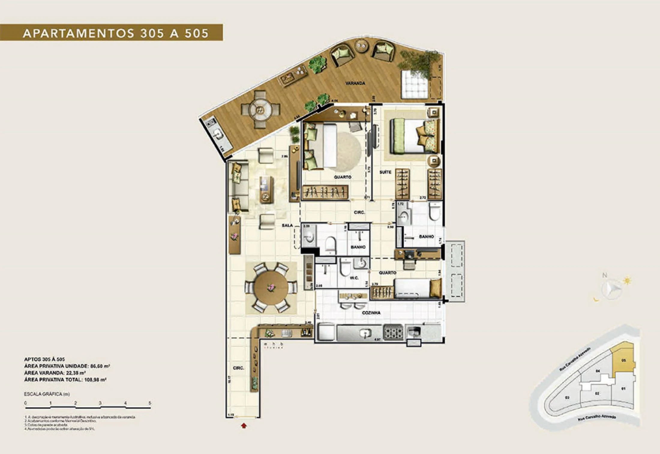 Planta do empreendimento