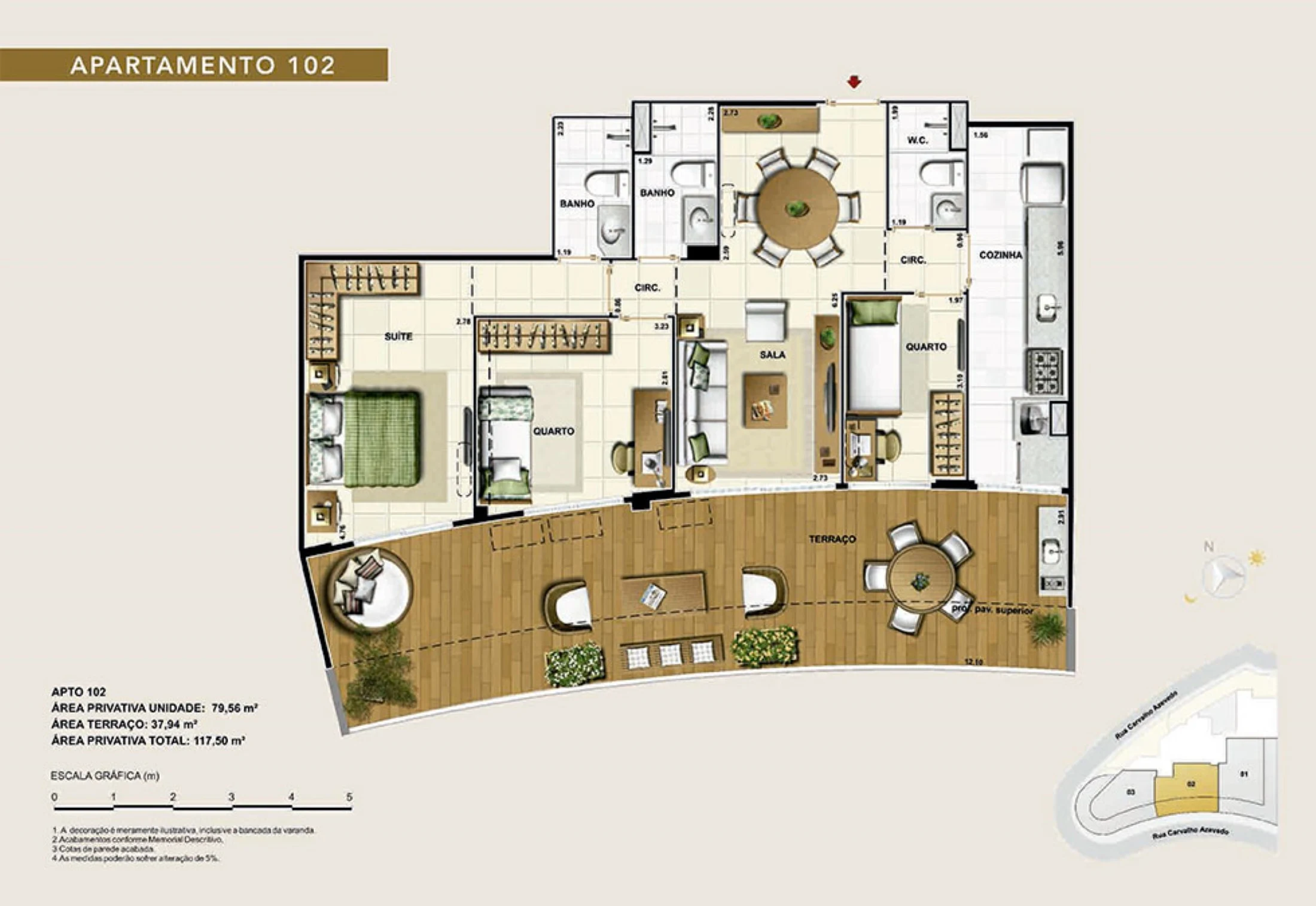 Planta do empreendimento