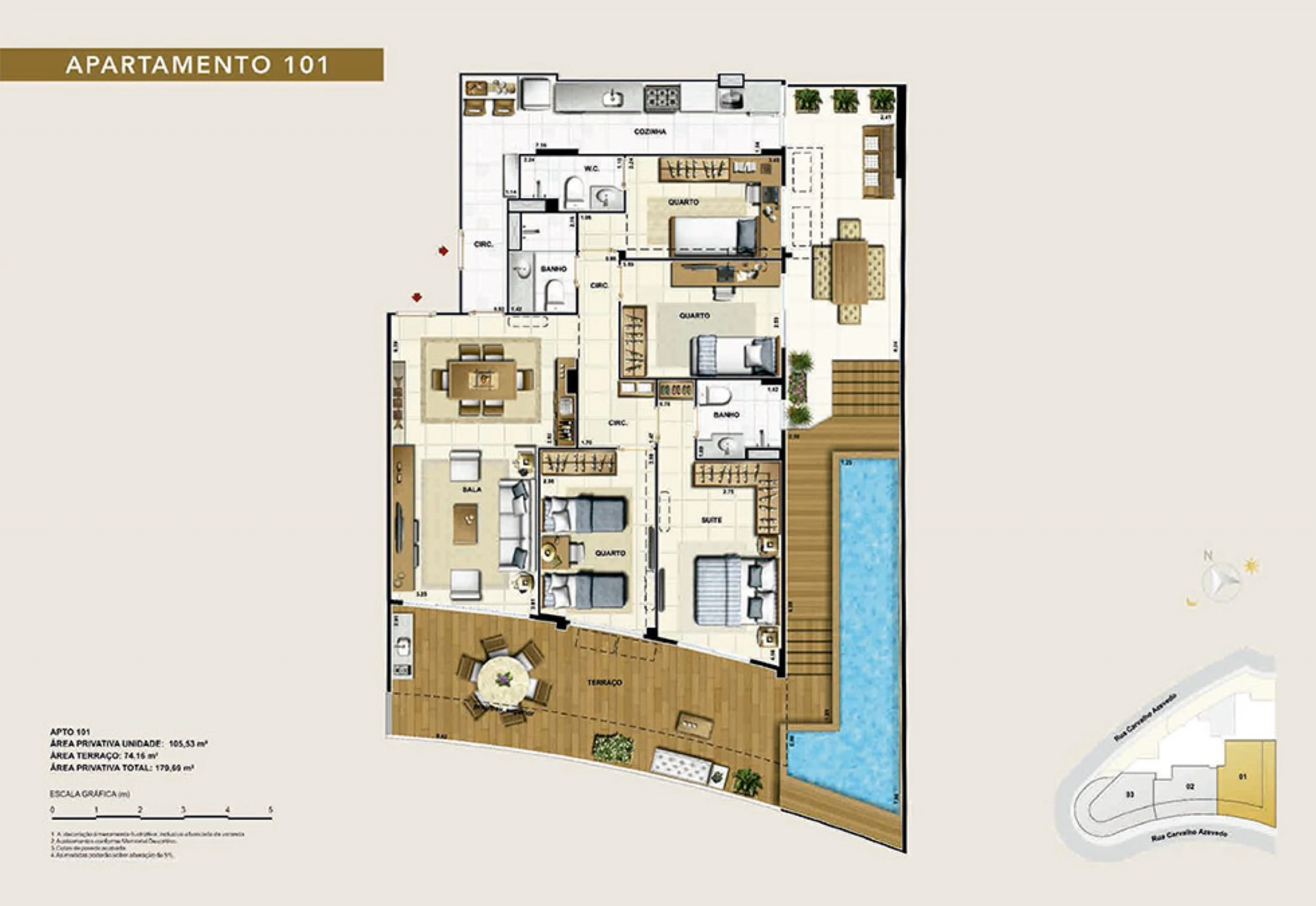 Planta do empreendimento