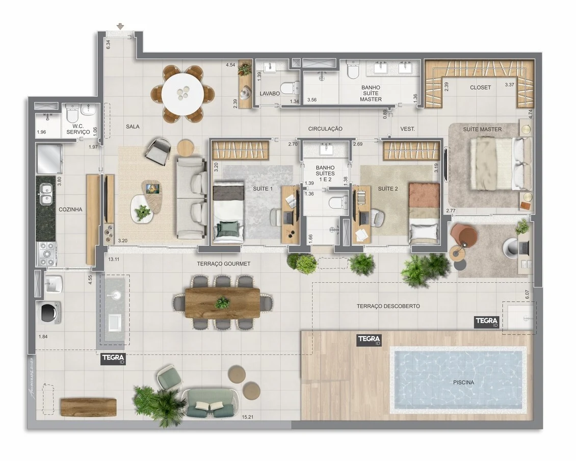 Planta do empreendimento