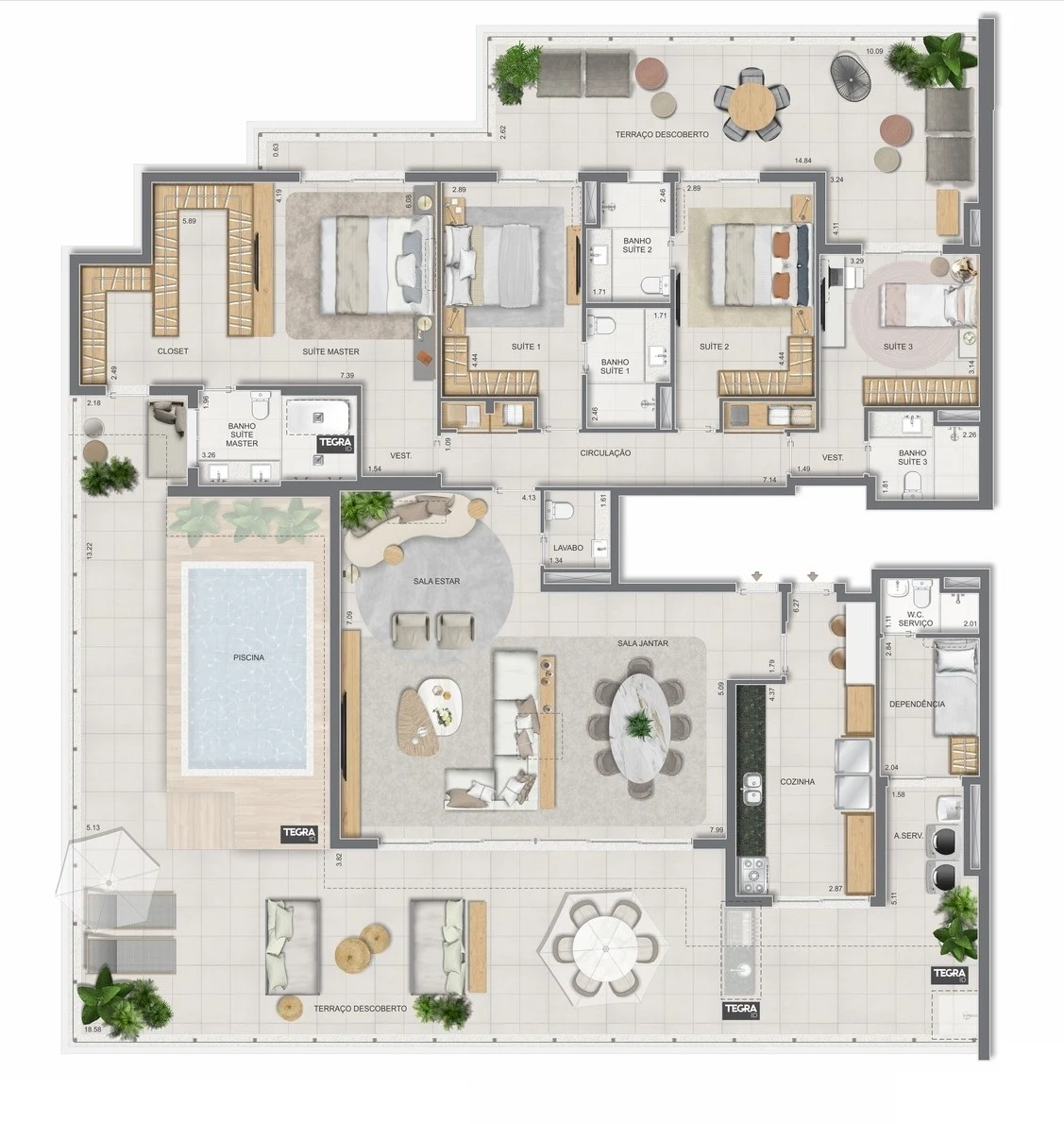 Planta do empreendimento