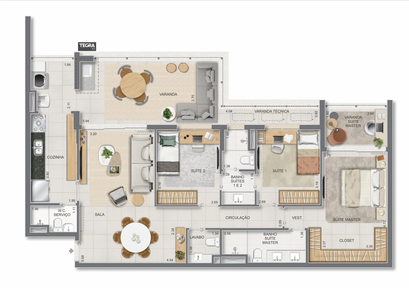 Planta do empreendimento