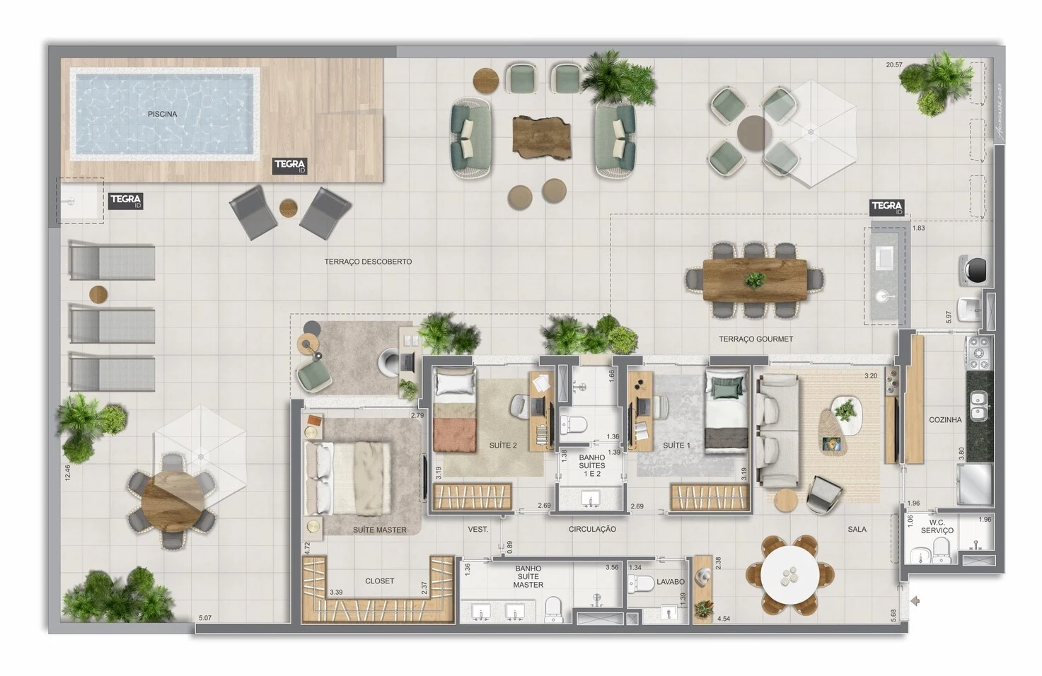 Planta do empreendimento