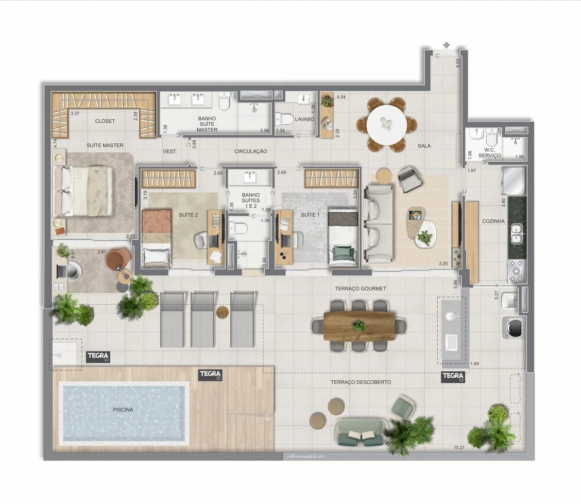 Planta do empreendimento