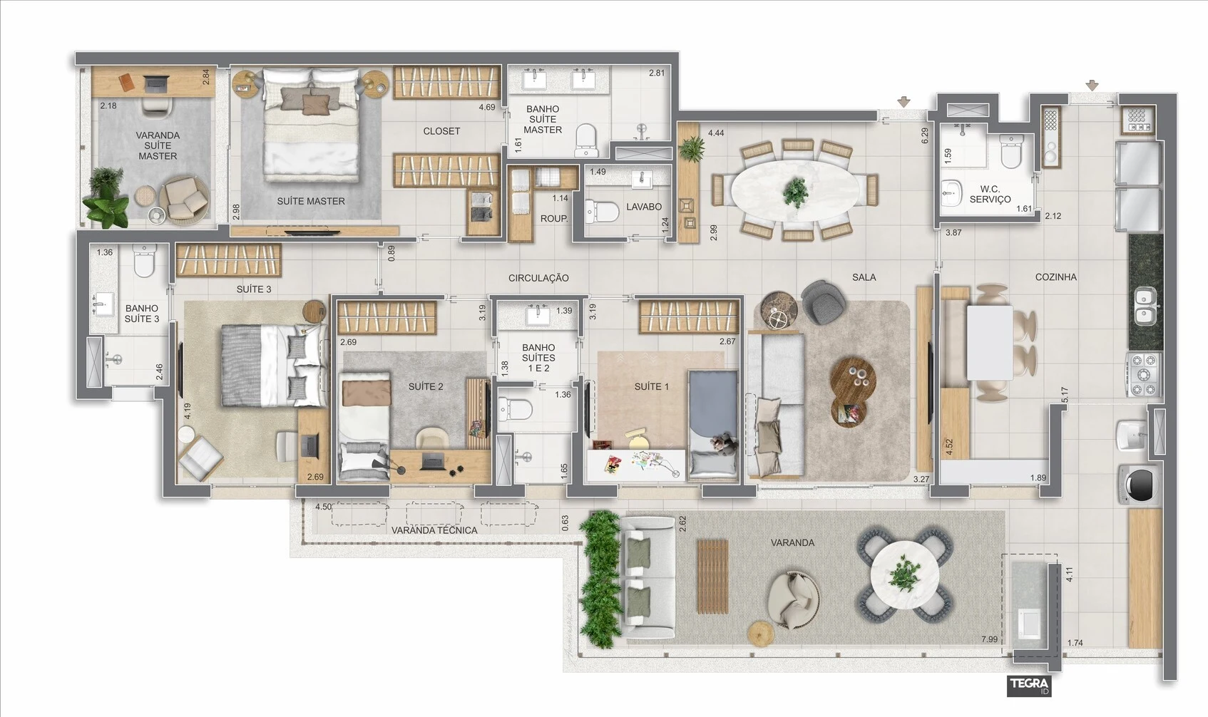 Planta do empreendimento