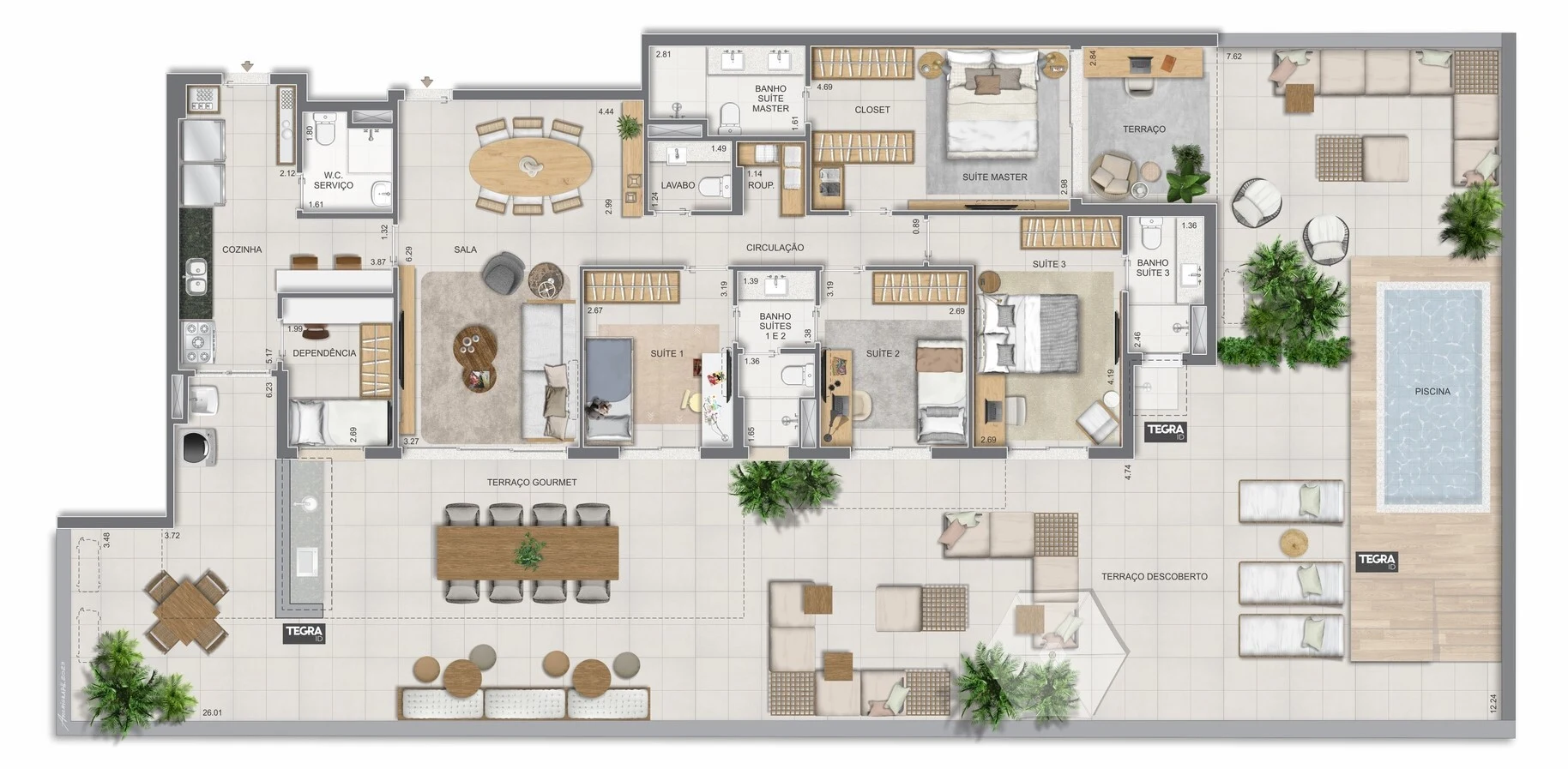 Planta do empreendimento