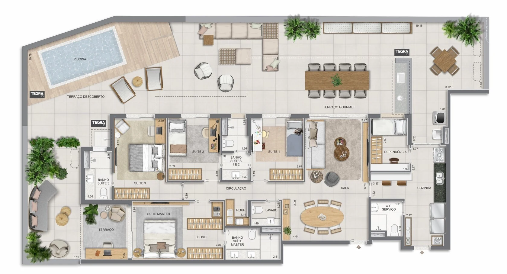 Planta do empreendimento
