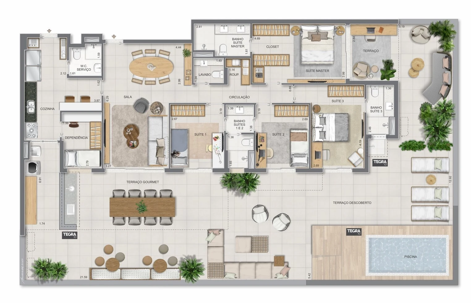 Planta do empreendimento