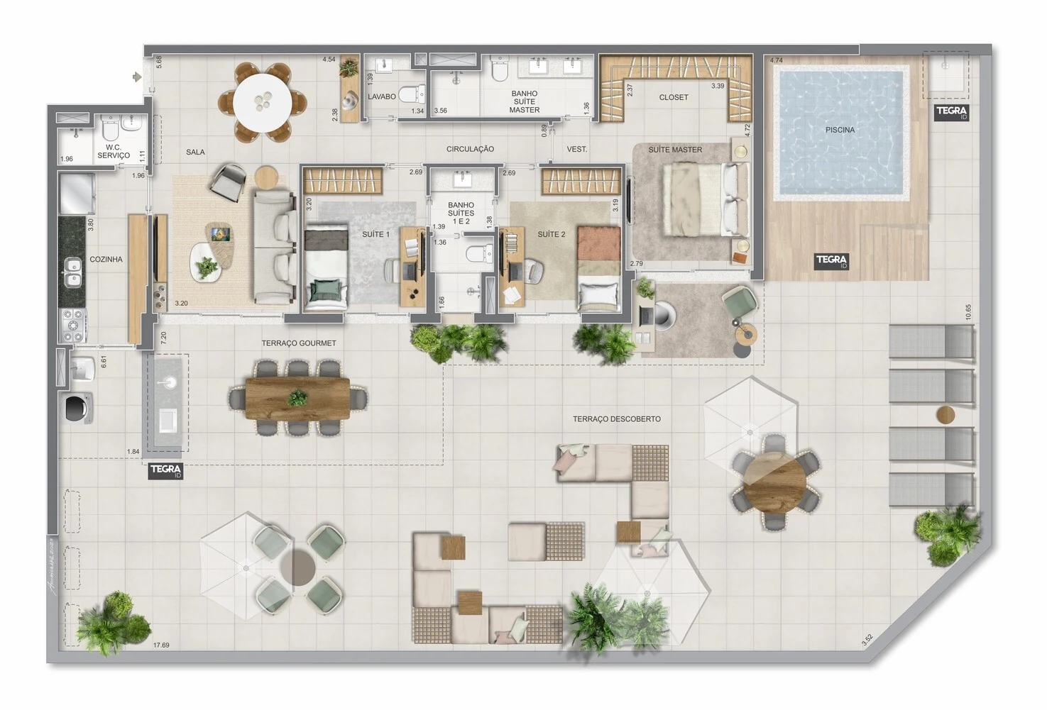 Planta do empreendimento