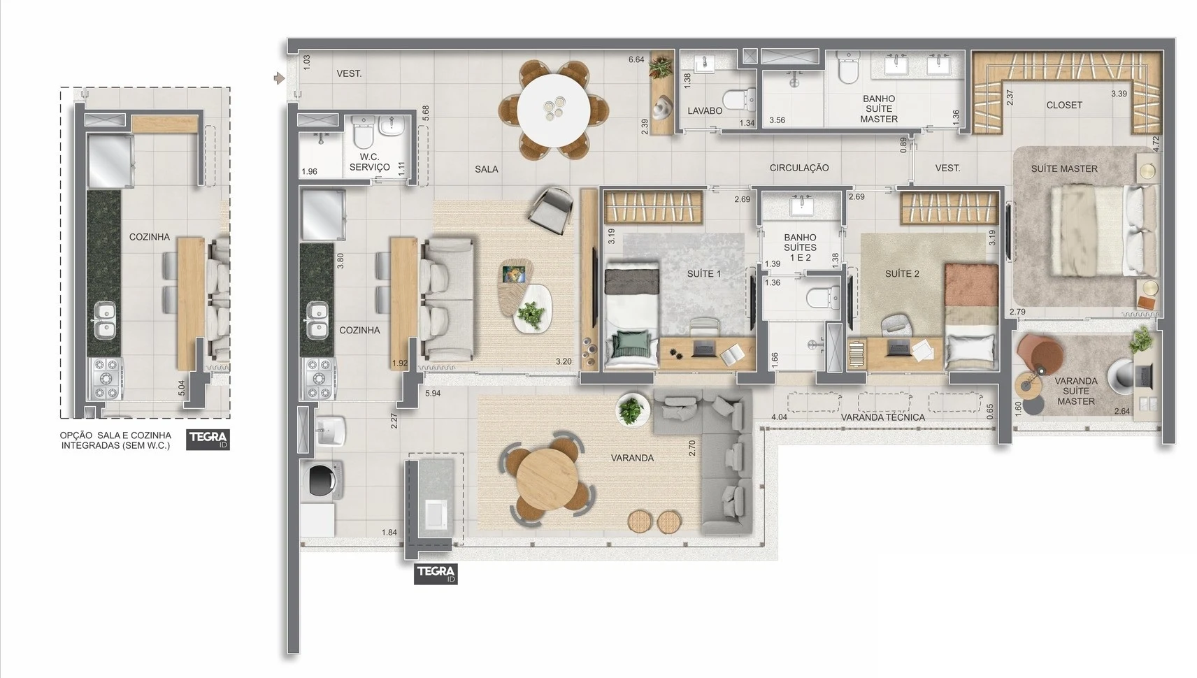 Planta do empreendimento