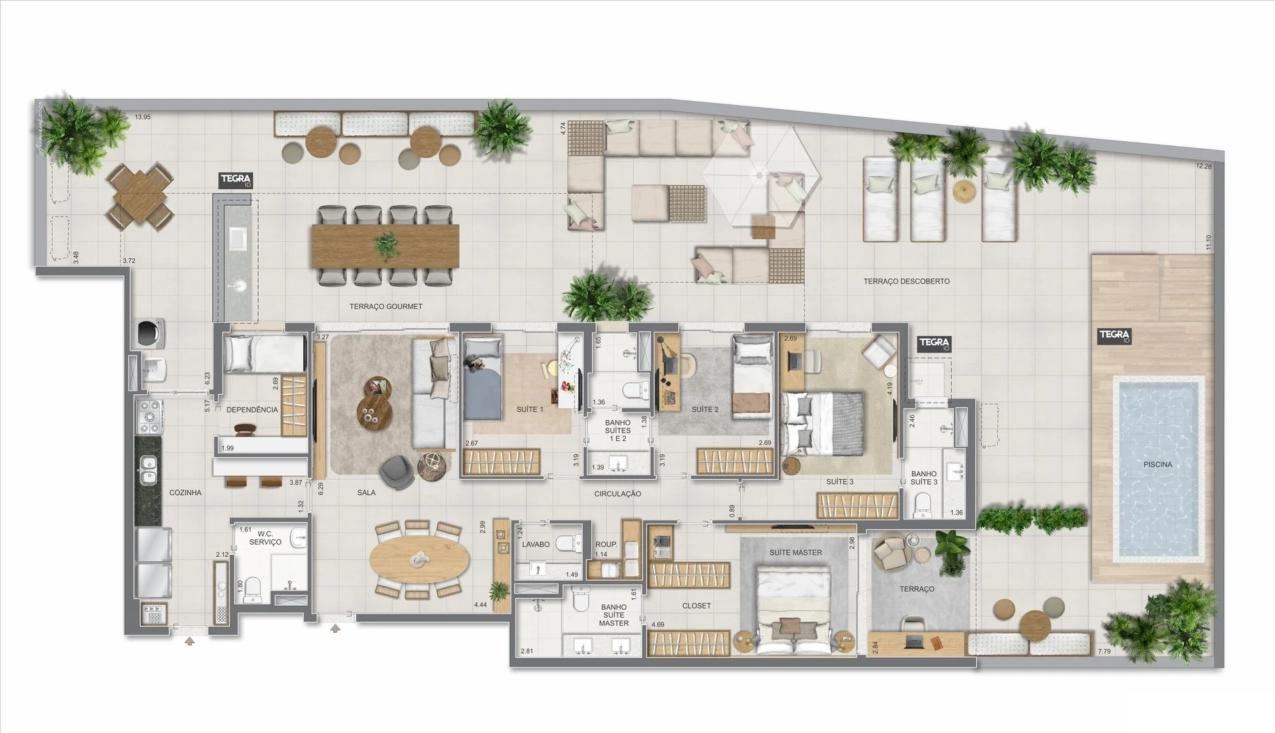 Planta do empreendimento