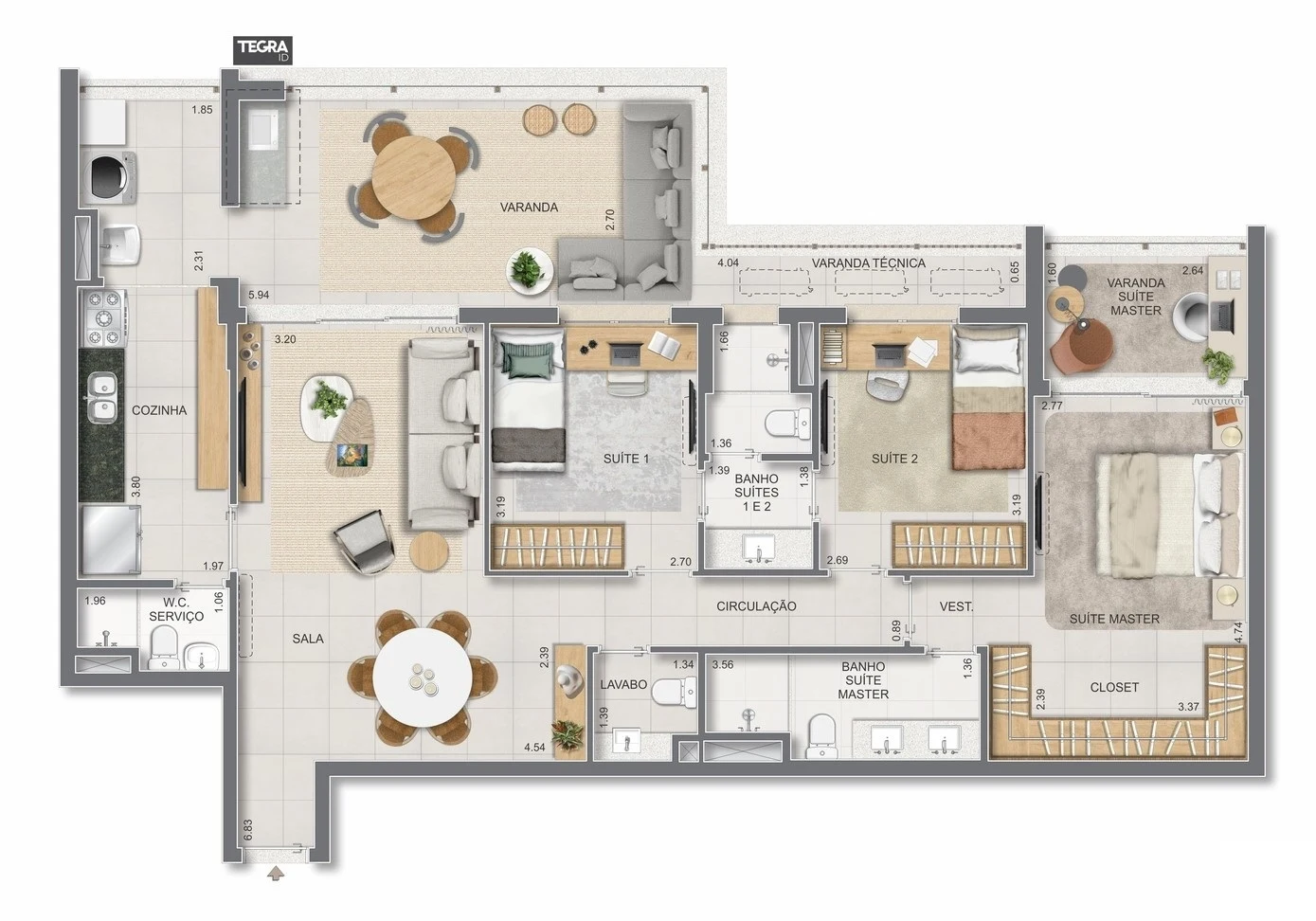 Planta do empreendimento