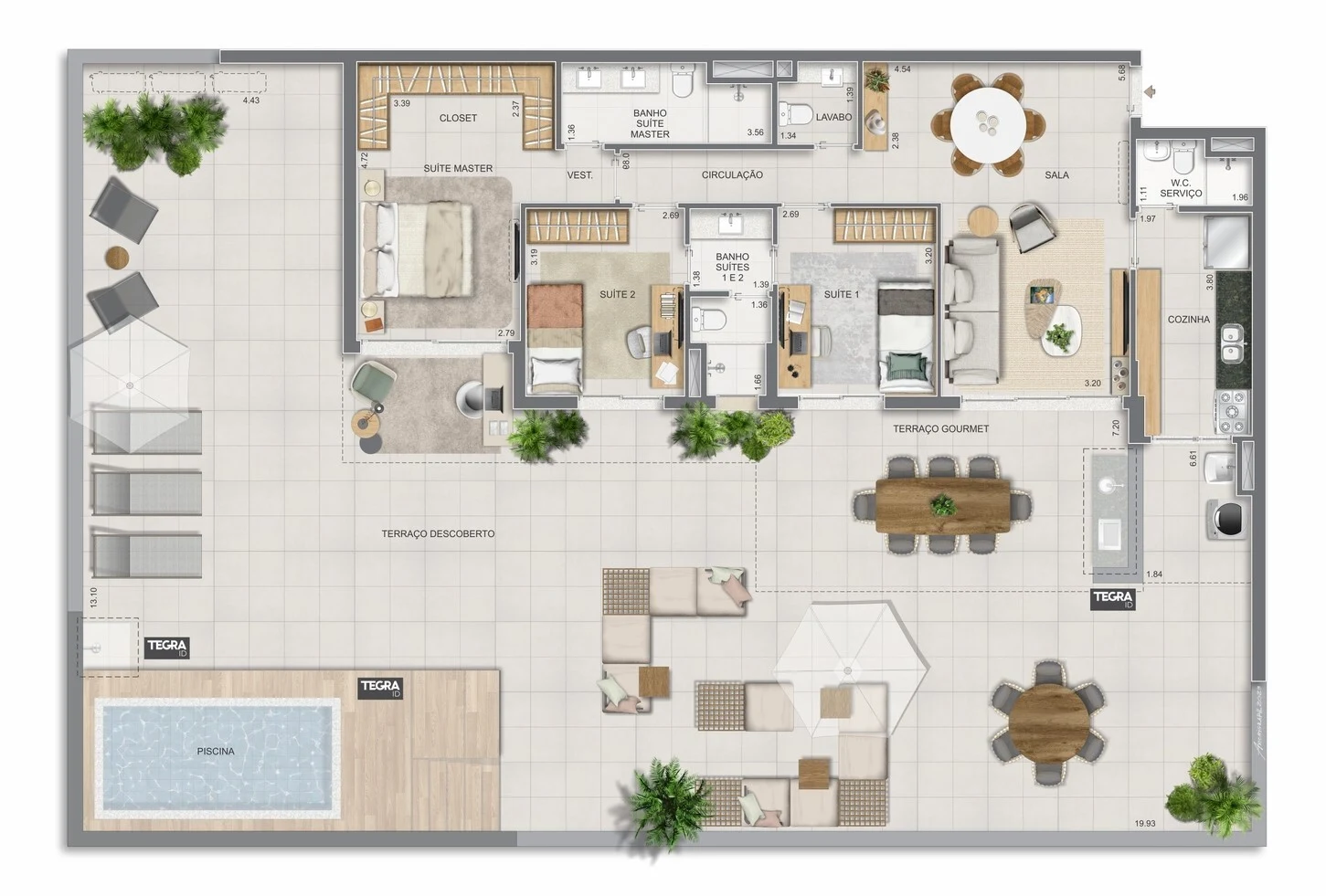 Planta do empreendimento