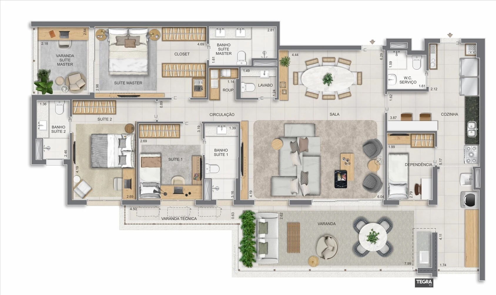 Planta do empreendimento