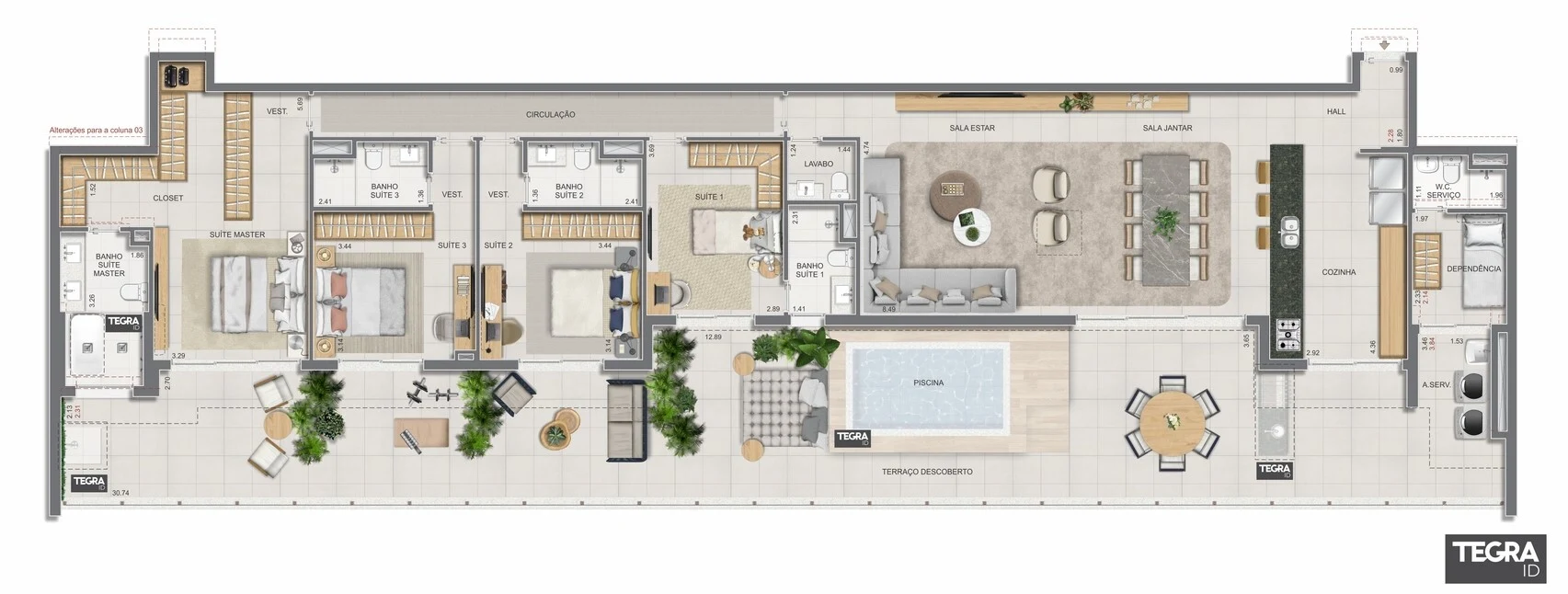Planta do empreendimento