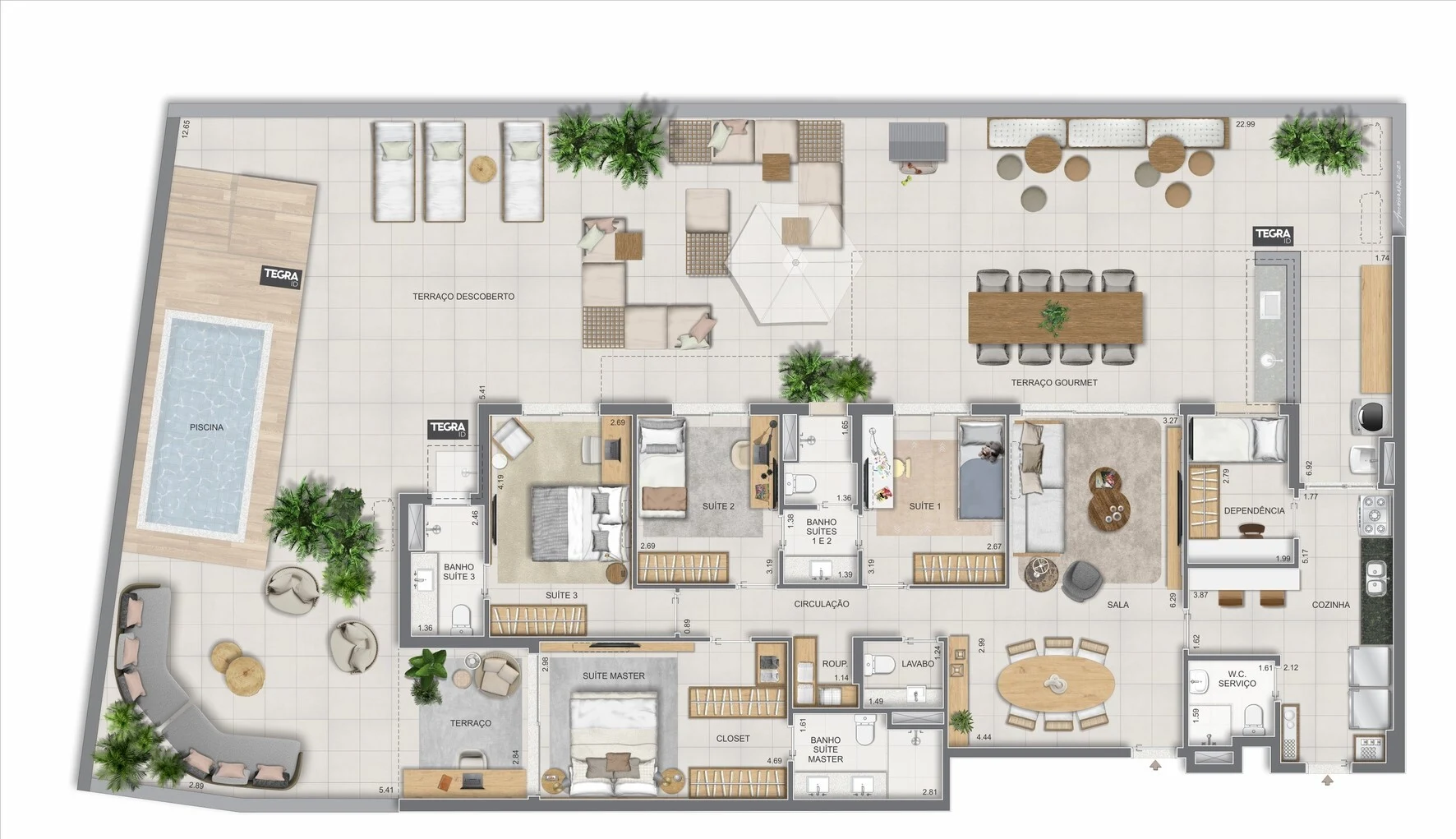 Planta do empreendimento