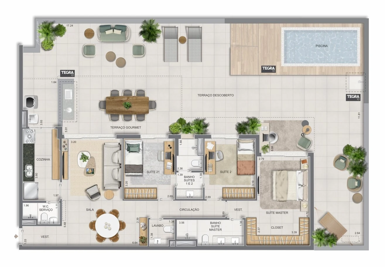 Planta do empreendimento
