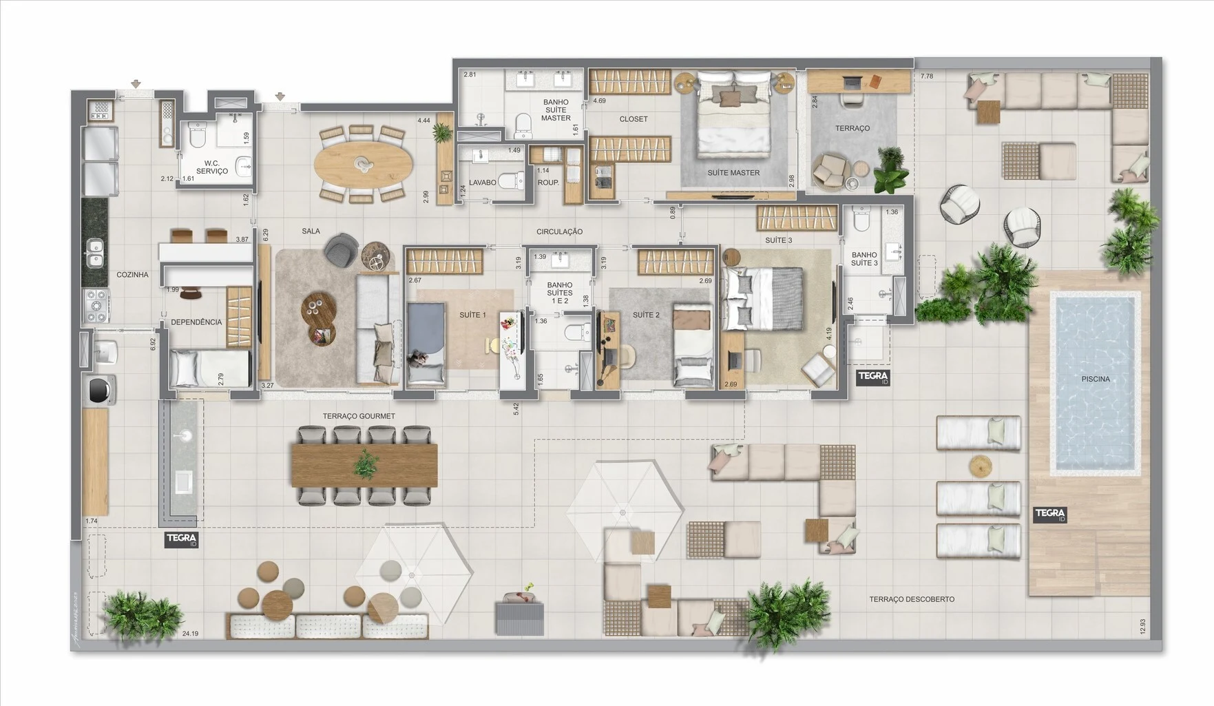 Planta do empreendimento
