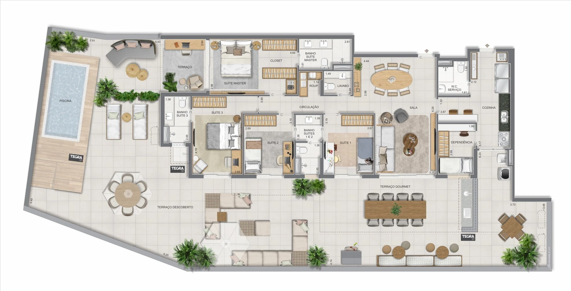 Planta do empreendimento