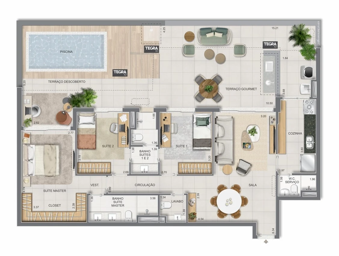 Planta do empreendimento
