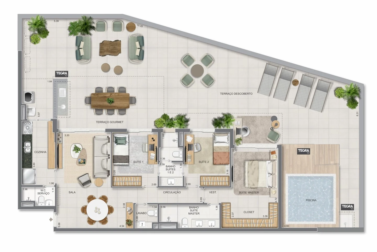Planta do empreendimento