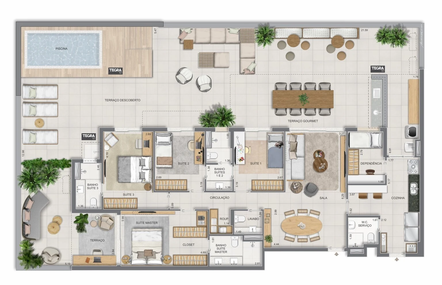 Planta do empreendimento
