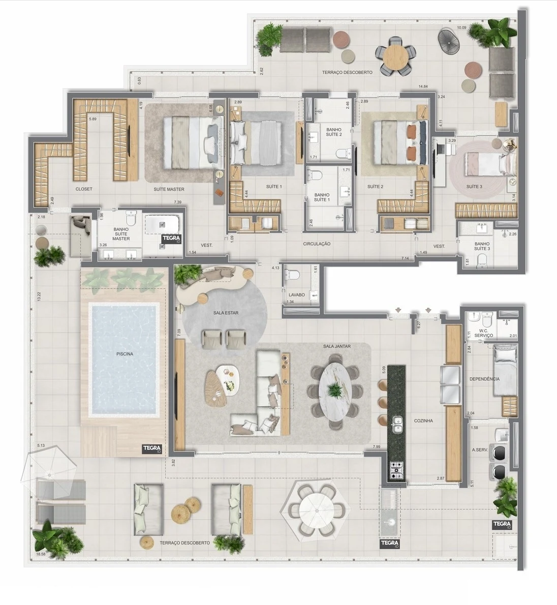 Planta do empreendimento