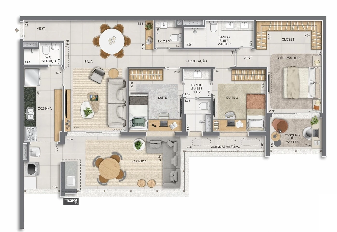 Planta do empreendimento