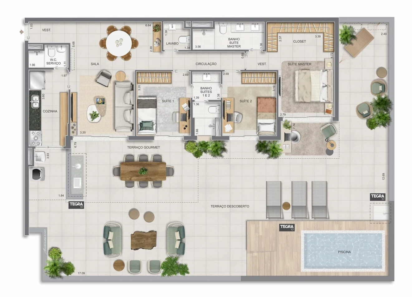 Planta do empreendimento