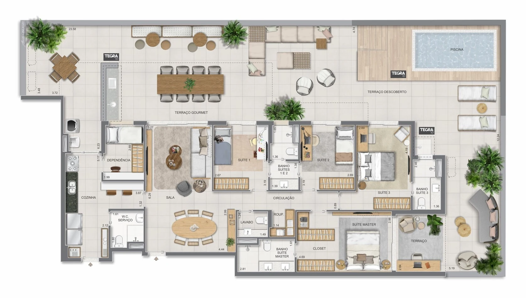 Planta do empreendimento