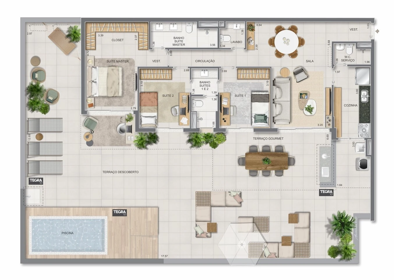 Planta do empreendimento