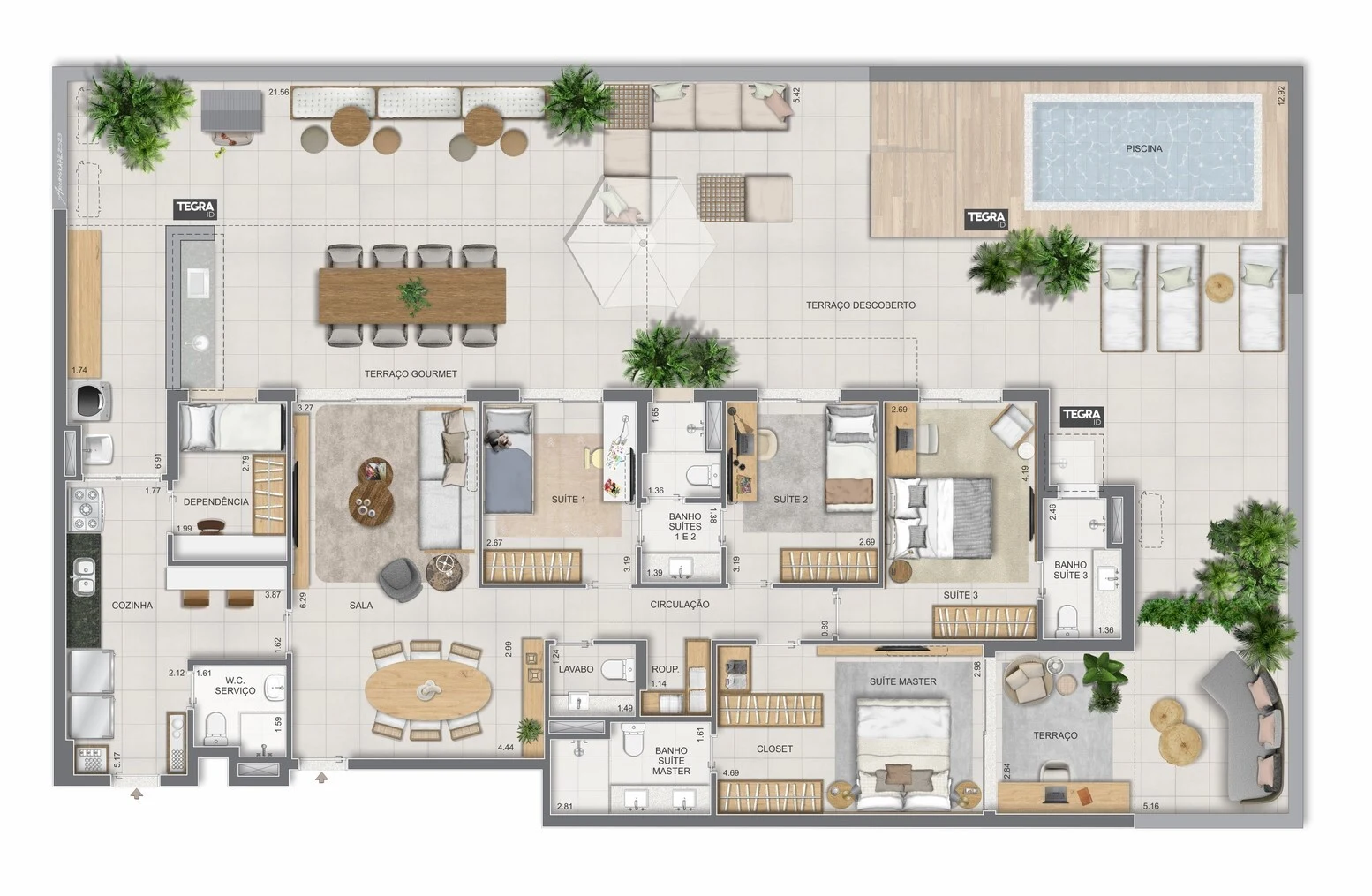 Planta do empreendimento