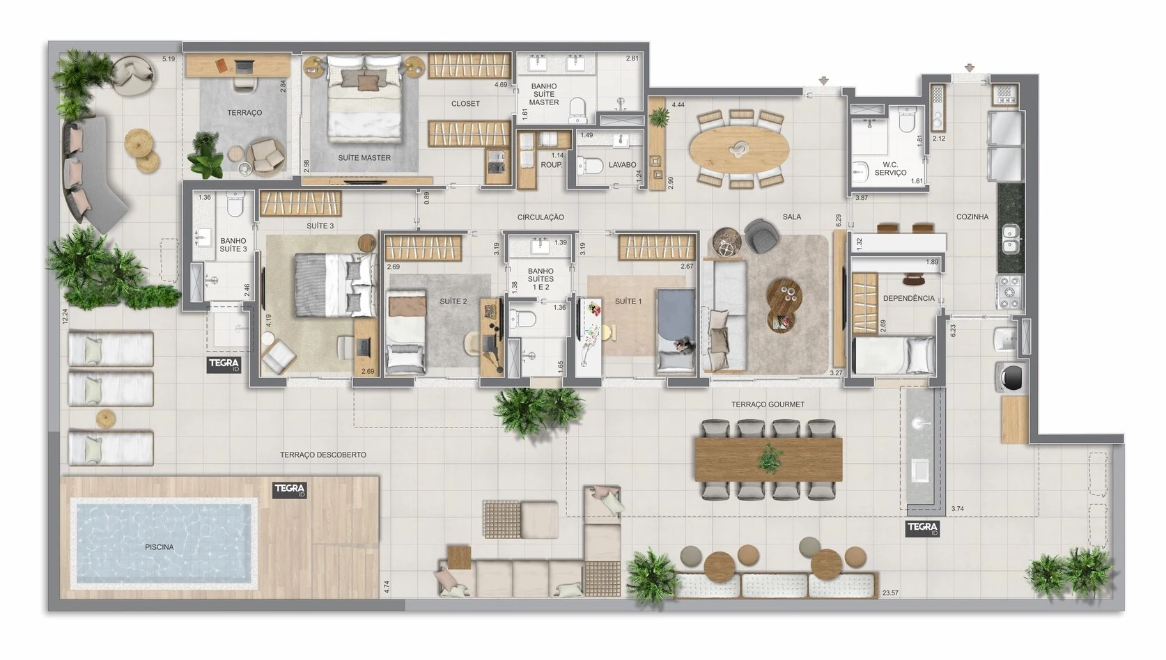 Planta do empreendimento