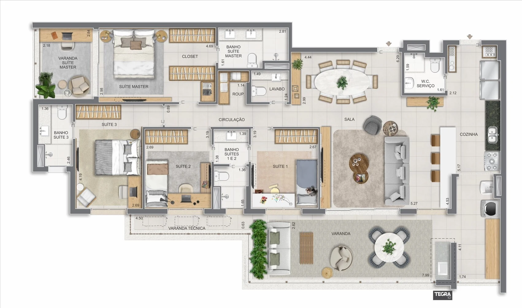 Planta do empreendimento